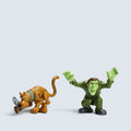 Scooby-Doo Scooby with Magnifying Glass & Frankenstein Monster Collectible Figurine Set