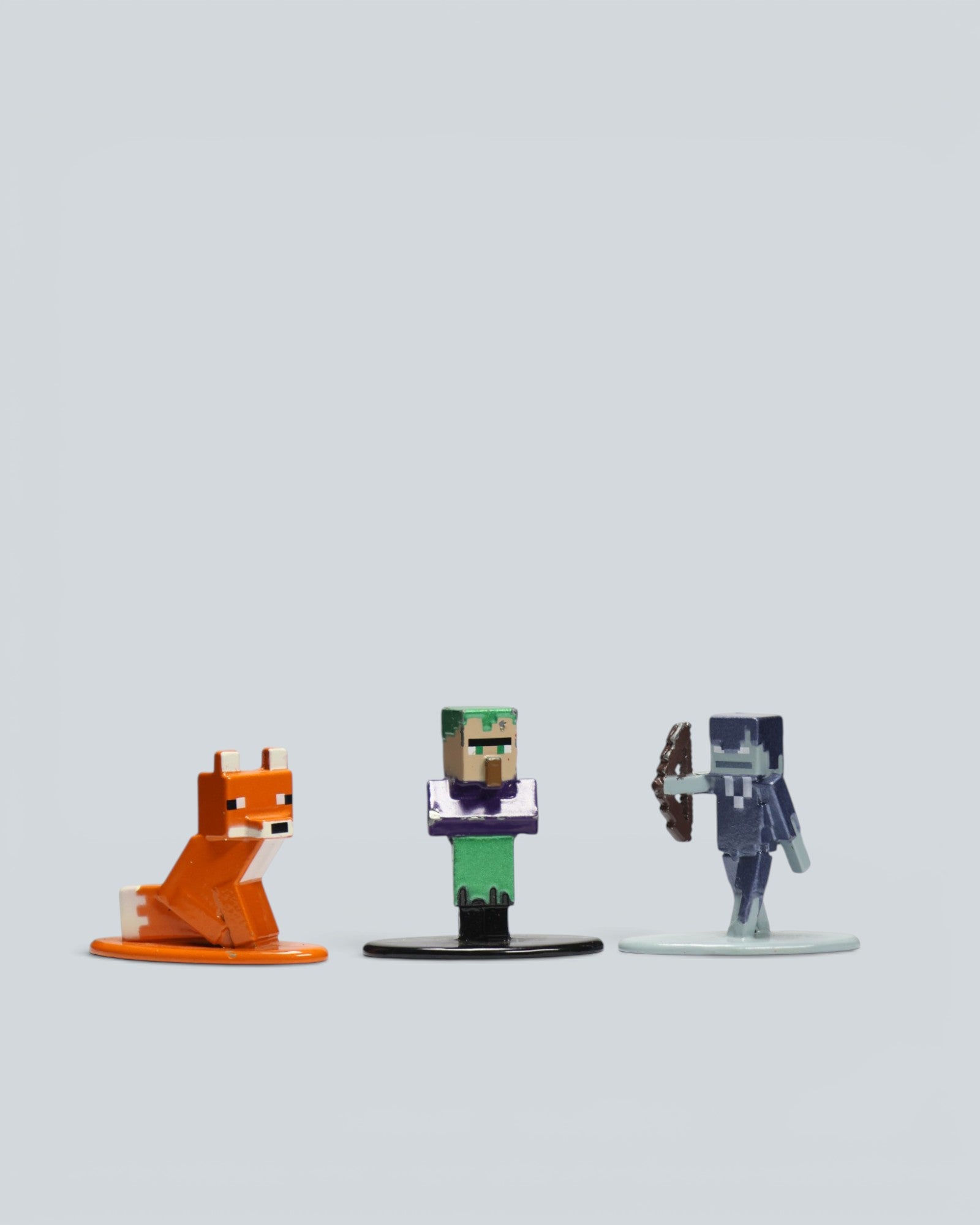 Minecraft: Official Mojang Metal Figures Collectible – 6-Piece Pack