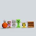 Minecraft Figure Collectible Toy Set - 6-Piece Gaming Desk Display Set