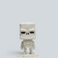 Minecraft Skeleton Mini Figure Collectible - Gaming Desk Display Toy