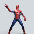 Marvel Spider-Man Stark Suit 15-Inch Large Action Figure - Interactive Electronic Toy with Sounds & Glowing Eyes