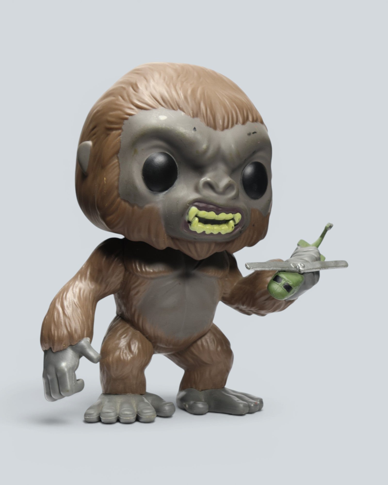 King Kong Super Sized FunkoPop - Classic Monster Holding Helicopter Figure