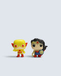 DC: Reverse-Flash & Wonder Woman Mini FunkoPop - Bundle of 2