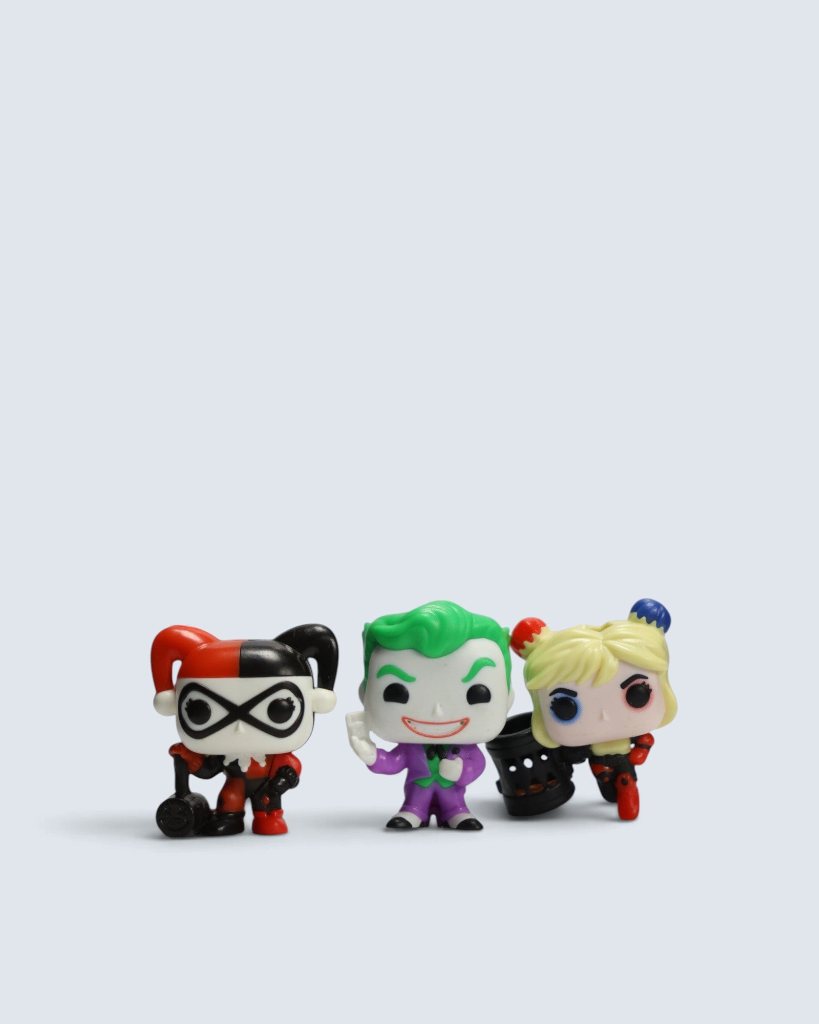 DC: Harley Quinn & The Joker - Mini FunkoPop - Set of 3
