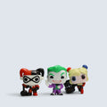 DC: Harley Quinn & The Joker - Mini FunkoPop - Set of 3