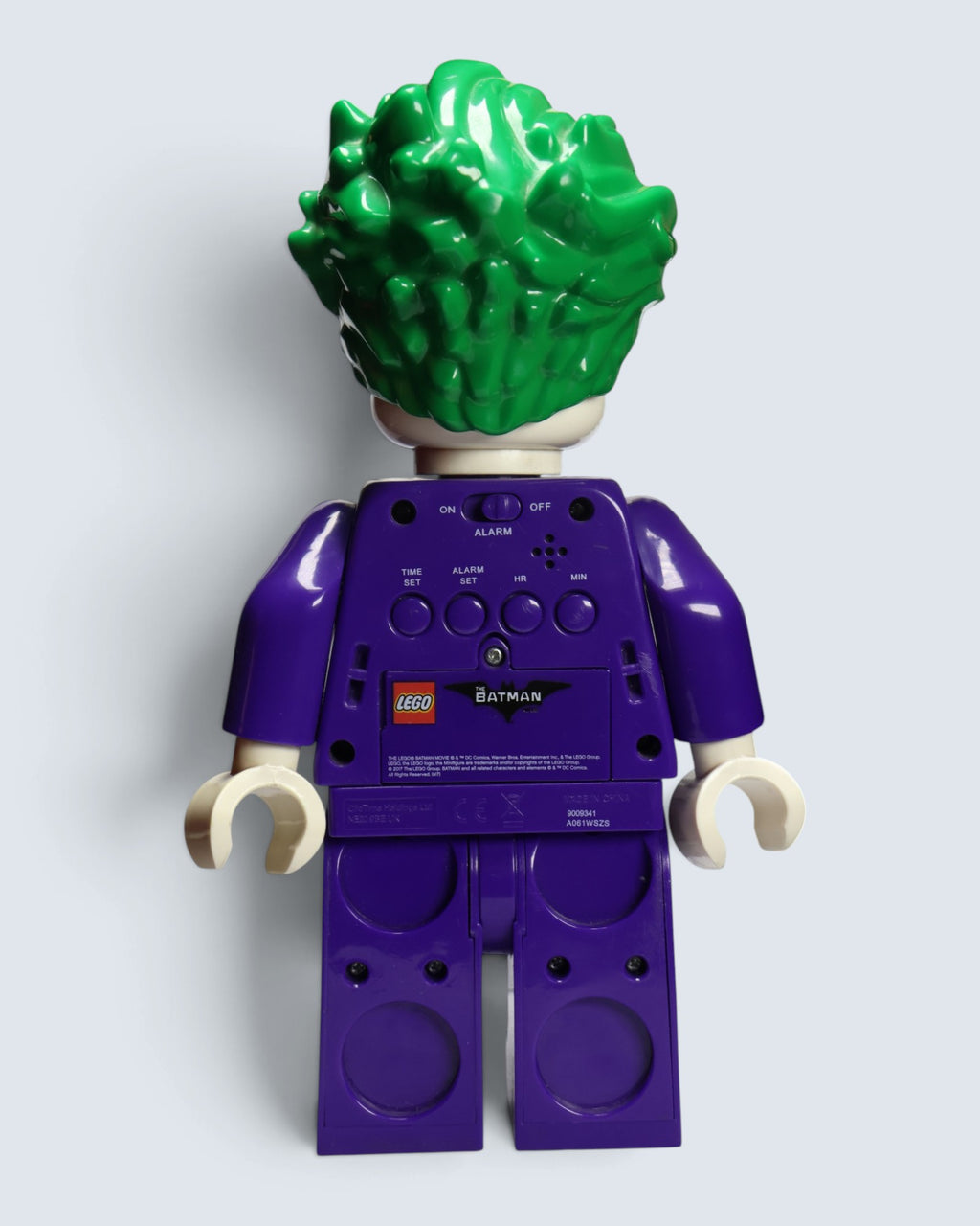 LEGO The Batman Movie The Joker Minifigure Digital Alarm Clock