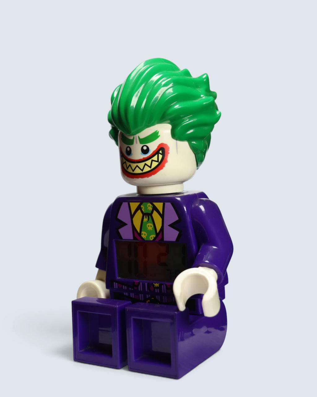 LEGO The Batman Movie The Joker Minifigure Digital Alarm Clock