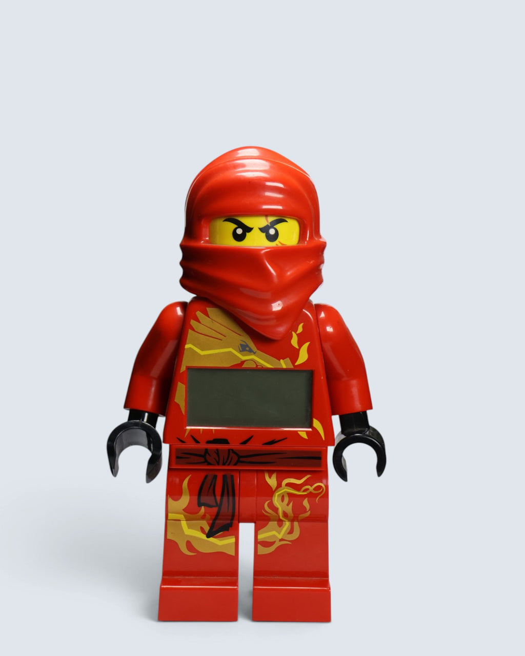 LEGO Ninjago Masters of Spinjitzu Kai Minifigure Digital Alarm Clock