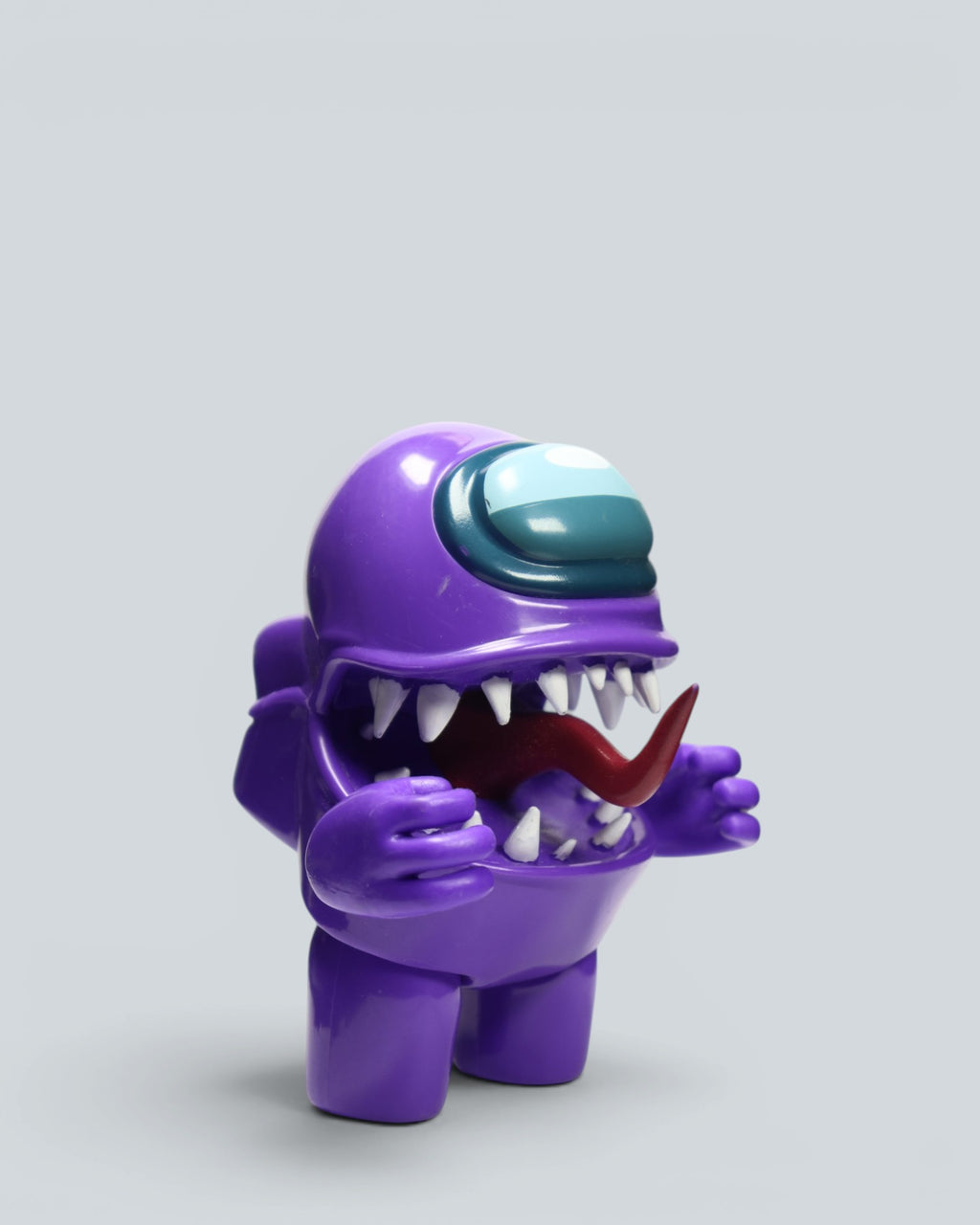 Among Us Purple Impostor Collectible Figure - Gaming Desk Display Toy