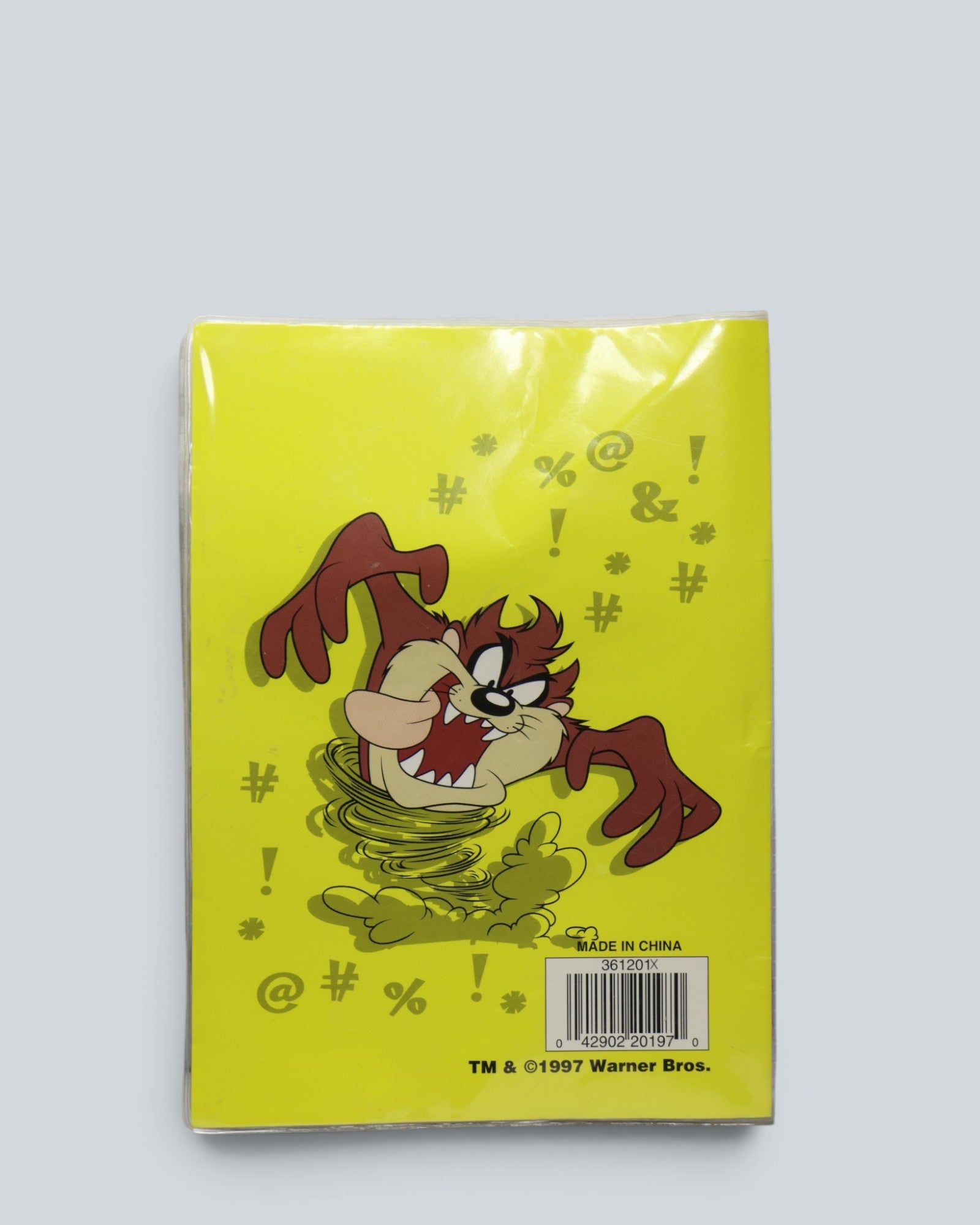 Looney Tunes Taz Tasmanian Devil Pocket Photo Album - Retro 90s Brag Book