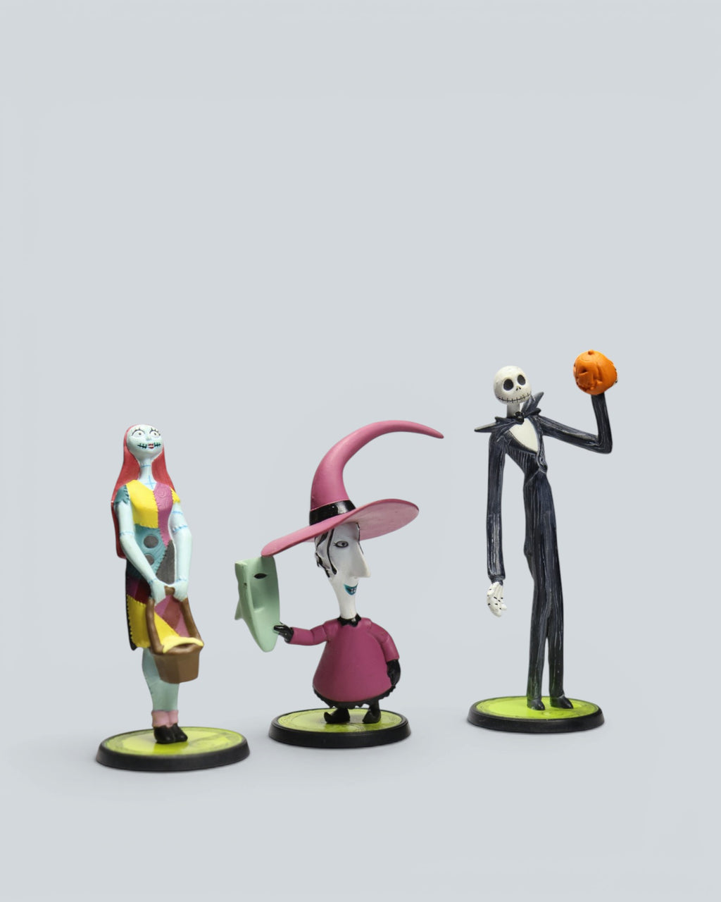 Disney The Nightmare Before Christmas 3-Piece Mini Figurine Set - Jack, Sally & Shock