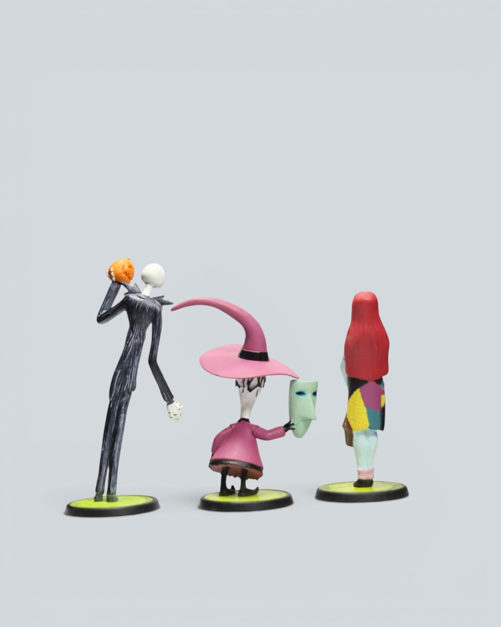 Disney The Nightmare Before Christmas 3-Piece Mini Figurine Set - Jack, Sally & Shock