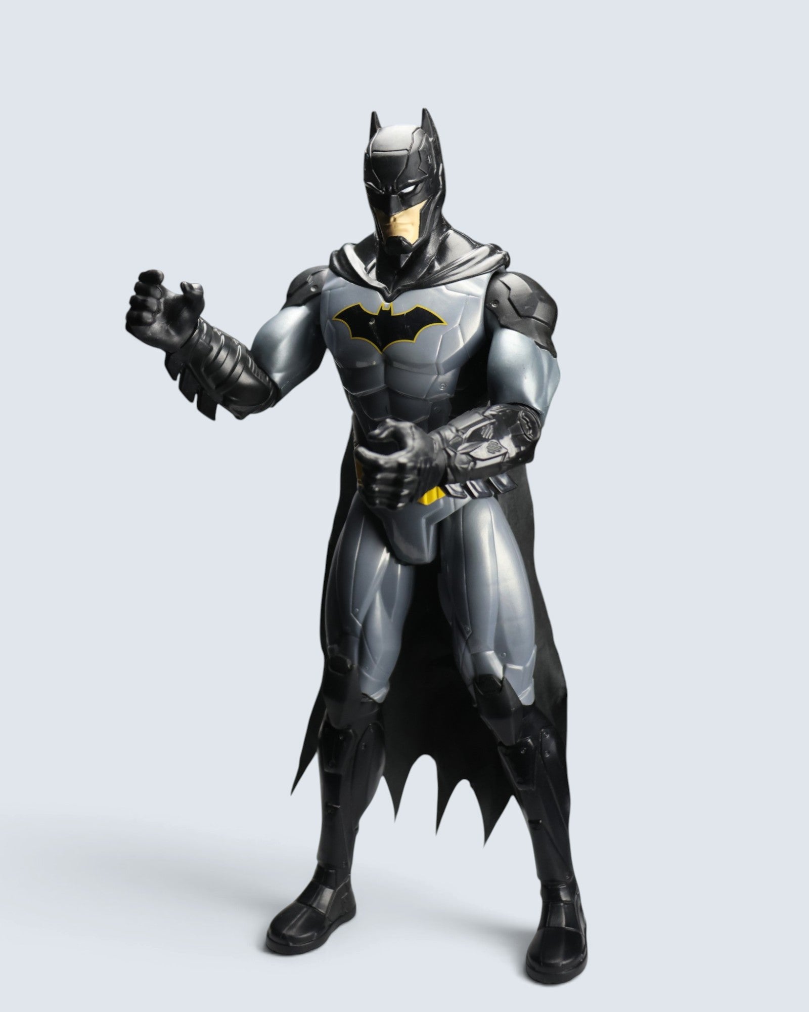 DC Comics Batman 11.5-Inch Action Figure with Armor Details & Fabric Cape