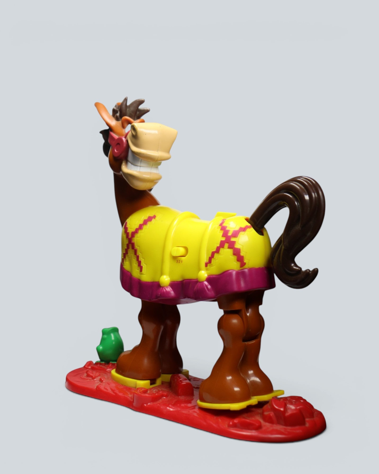 Novelty Mechanical Bucking Donkey Tabletop Game - Interactive Cartoon Mule Toy