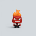 Disney Pixar - Inside Out Anger Mini Keychain Charm