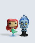 Disney: Ariel (The Little Mermaid) & Hades (Hercules) Set of 2 - Funko Pop