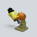 SpongeBob Pirate Captain Standalone Toy Figure