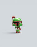 Star Wars Boba Fett Mini Figure - Stylized Bounty Hunter Desktop Collectible Toy