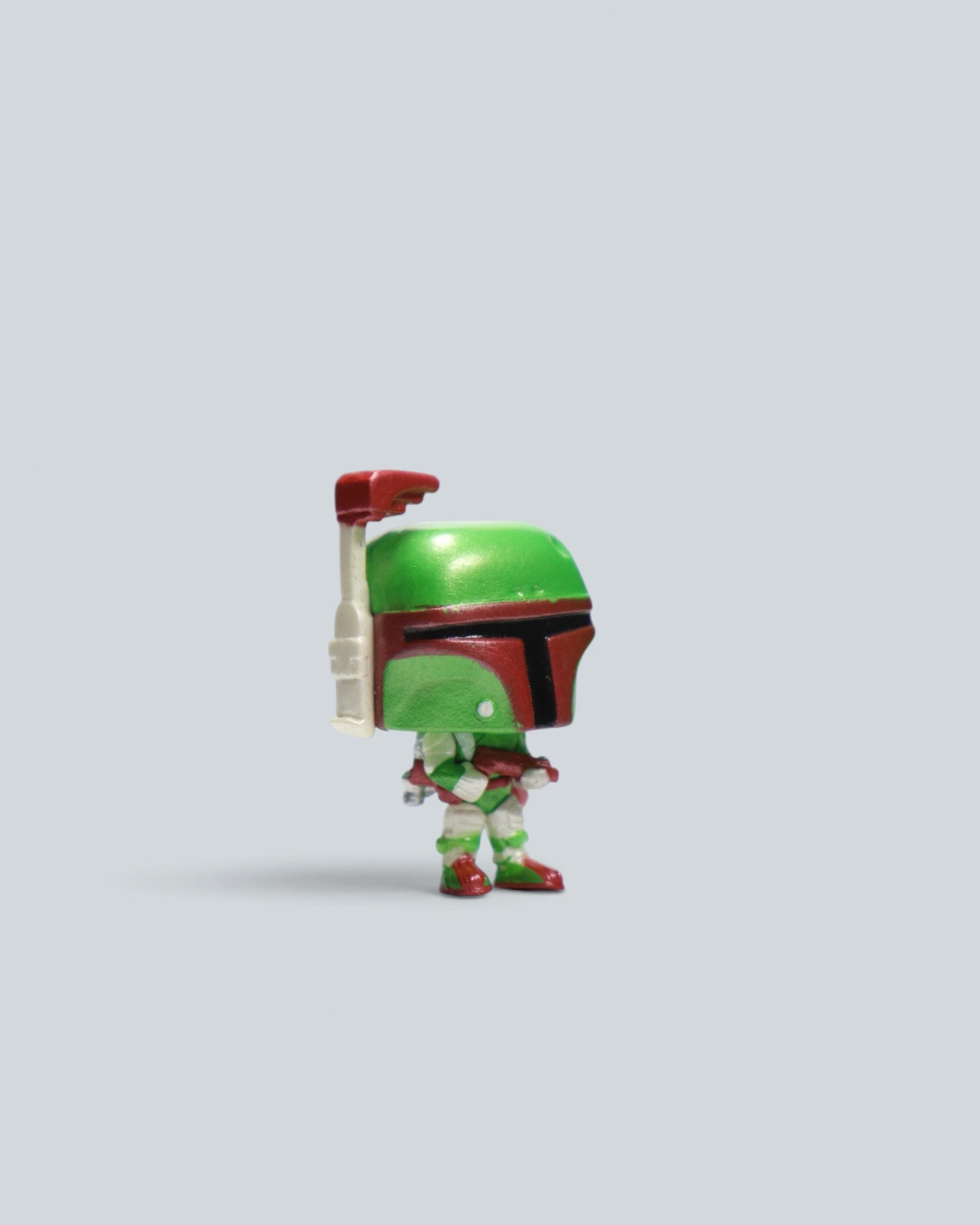 Star Wars Boba Fett Mini Figure - Stylized Bounty Hunter Desktop Collectible Toy