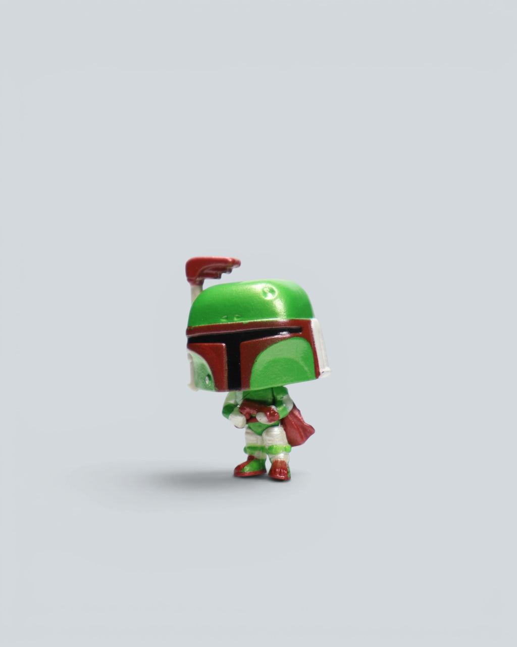 Star Wars Boba Fett Mini Figure - Stylized Bounty Hunter Desktop Collectible Toy