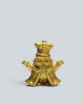 Despicable Me Minions King Bob Golden Mini Figure - Special Edition Metallic Gold Collectible Toy