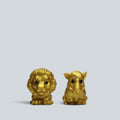 Disney The Lion King Golden Ooshies Collectibles - Mufasa & Pumbaa Set