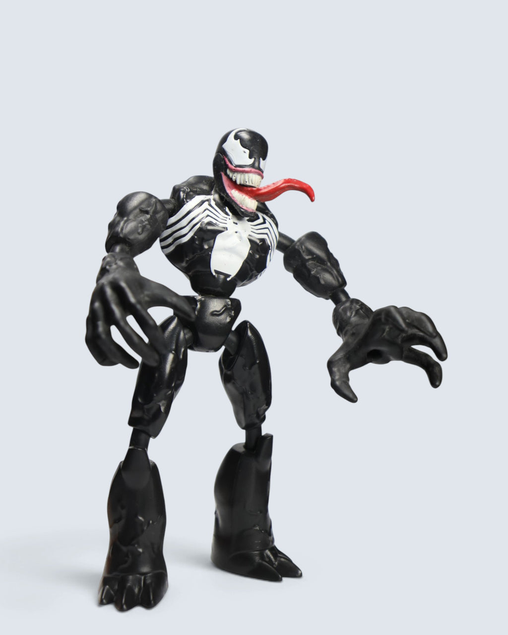 Marvel Spider-Man Web Battlers / Titan Hero Series – Venom Action Figure with Long Tongue