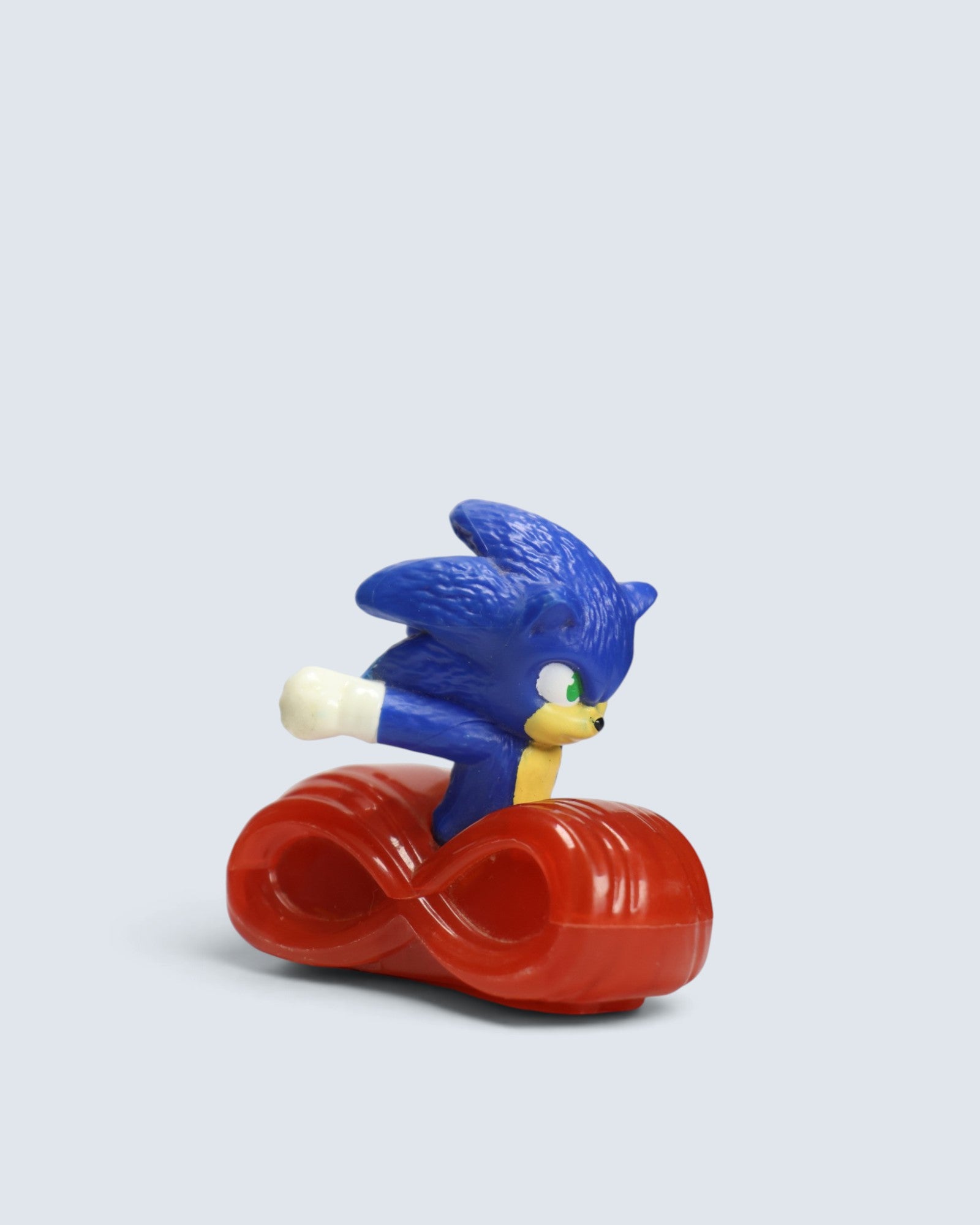 SEGA Sonic the Hedgehog – Sonic Running on Red Loop / Infinity Track Mini Figurine