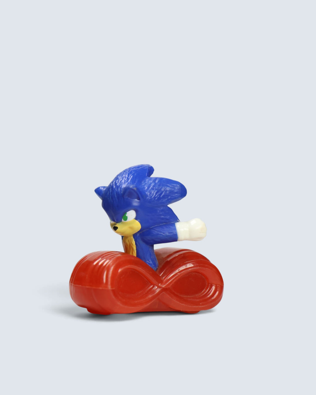 SEGA Sonic the Hedgehog – Sonic Running on Red Loop / Infinity Track Mini Figurine