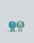 Star Wars Rare Holographic Mini Funko Pop Bundle - Chewbacca & C-3PO Translucent Figures Set