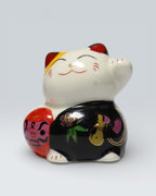 Japanese Ceramic Maneki-neko Lucky Cat