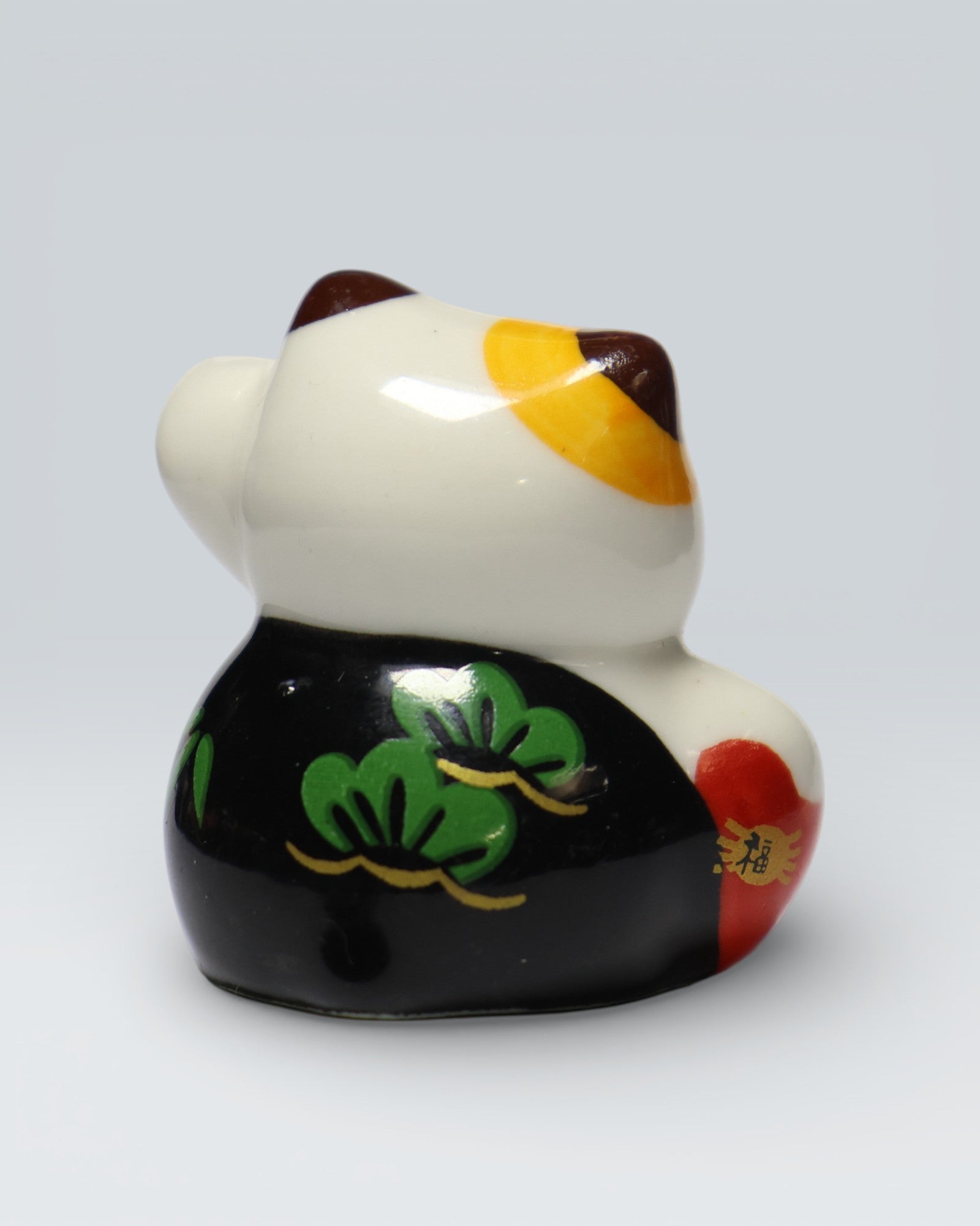 Maneki-neko Lucky Cat Mini Figurine – Japanese Good Luck Charm