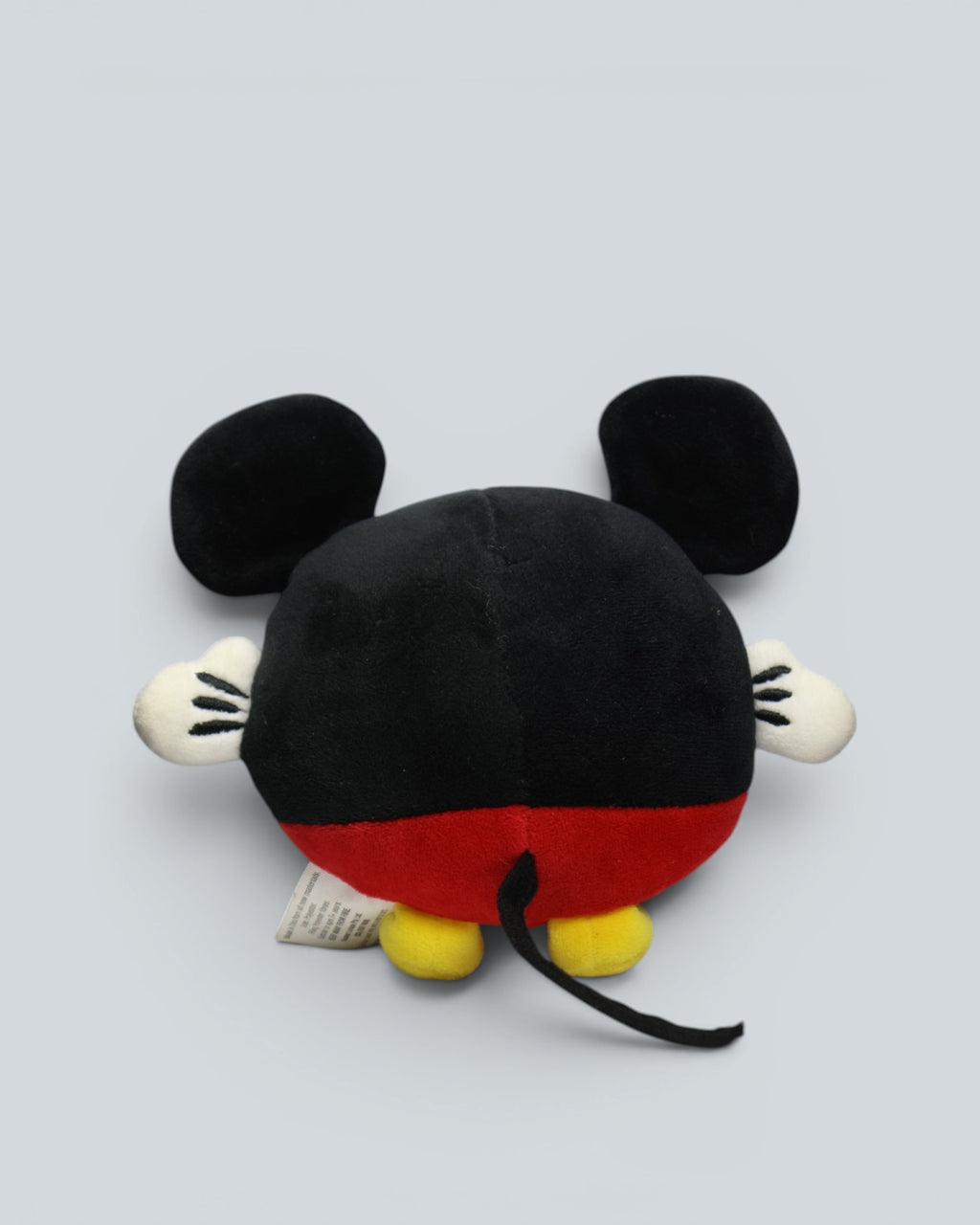 Disney Official Mickey Mouse Round Ball Plush Toy - Stylized Collectible Mini Stuffed Animal