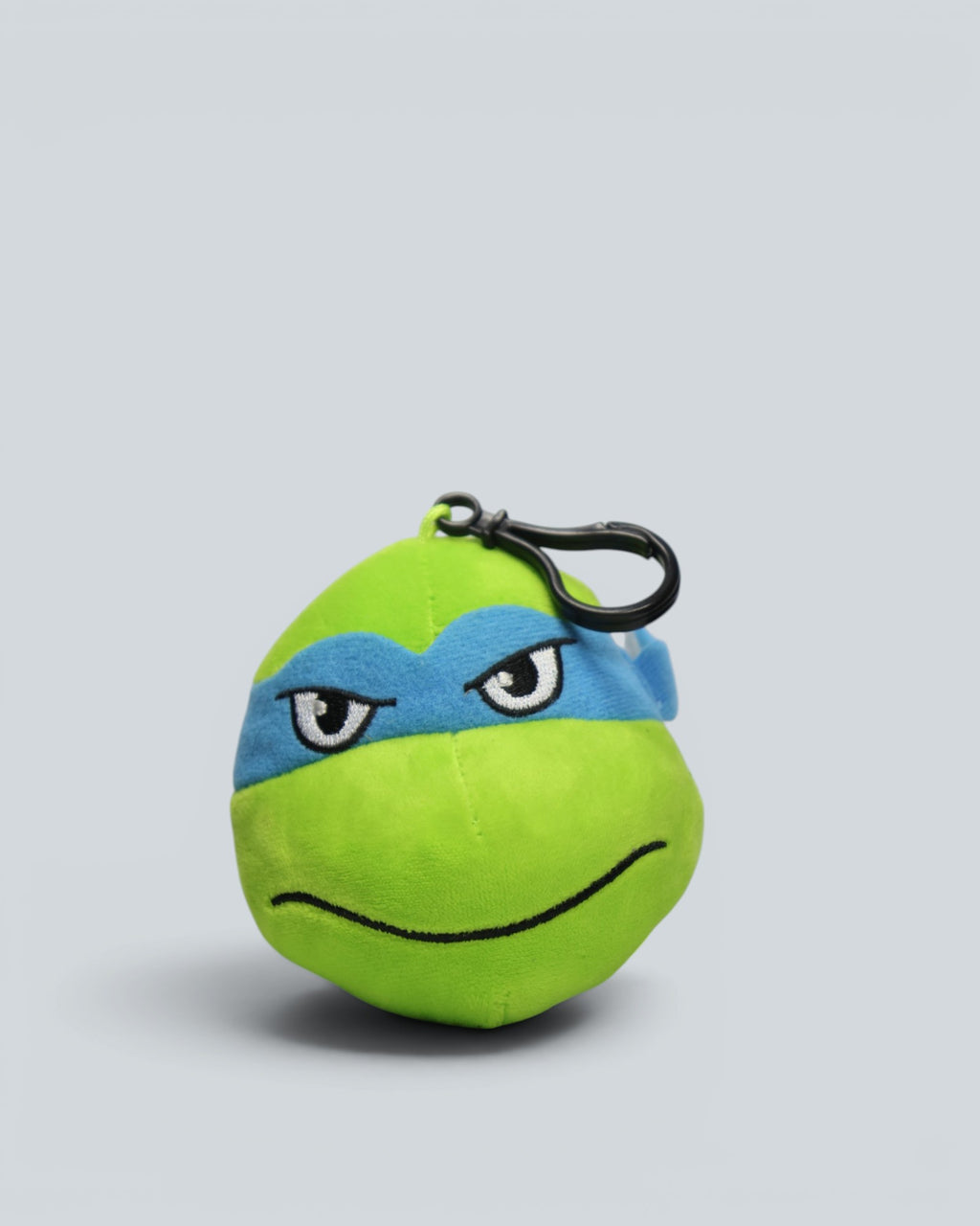 TMNT Official Leonardo Round Plush Backpack Clip
