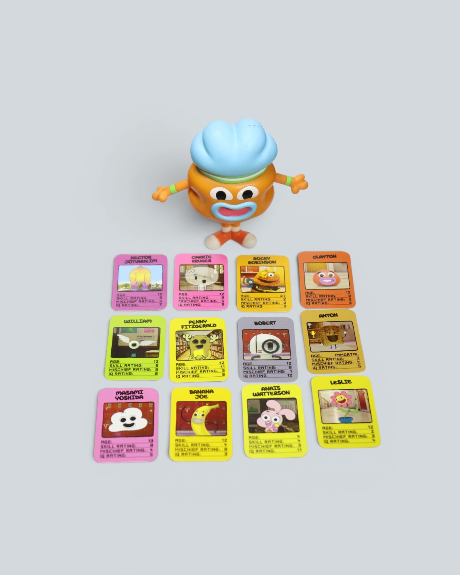 Cartoon Network: The Amazing World of Gumball Darwin Figure & Collectible Card Bundle