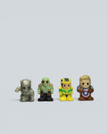 Marvel Avengers Ooshies Collectible Mini Figures Bundle - 4-Pack Hero & Villain Set