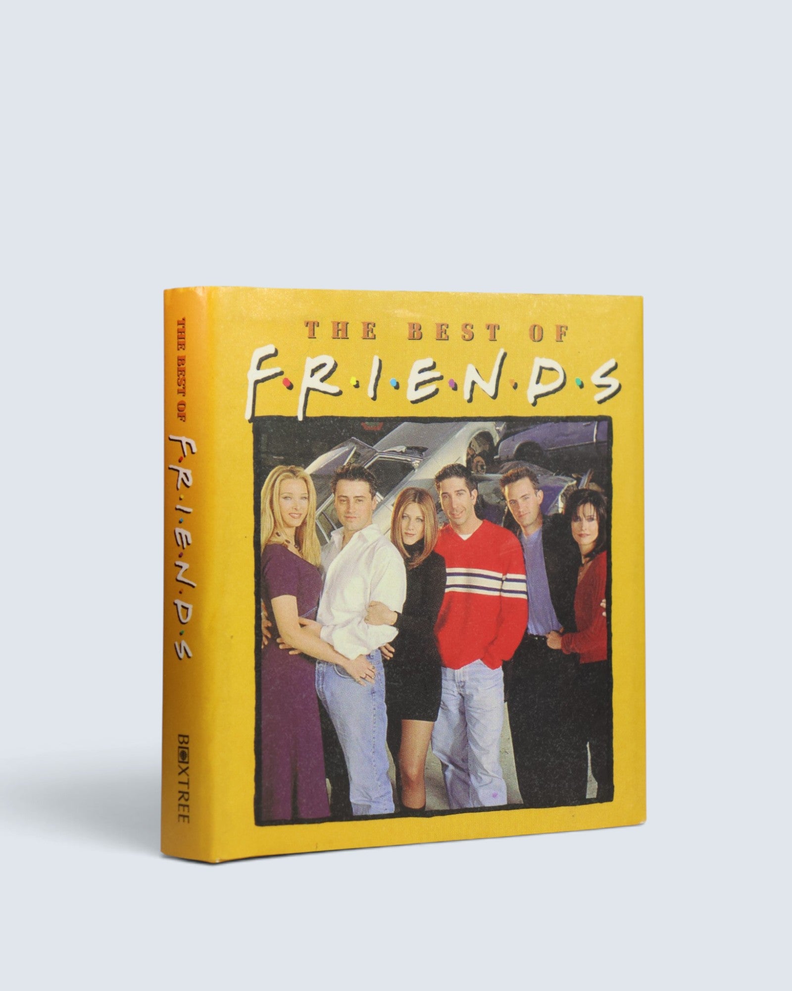 Friends TV Series Chandler Bing Mini Figure & "The Best of Friends" Mini Photo Book Collectible Bundle
