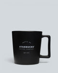 Starbucks Official WA Matte Black Ceramic Mug - Established 1971 Heritage Edition