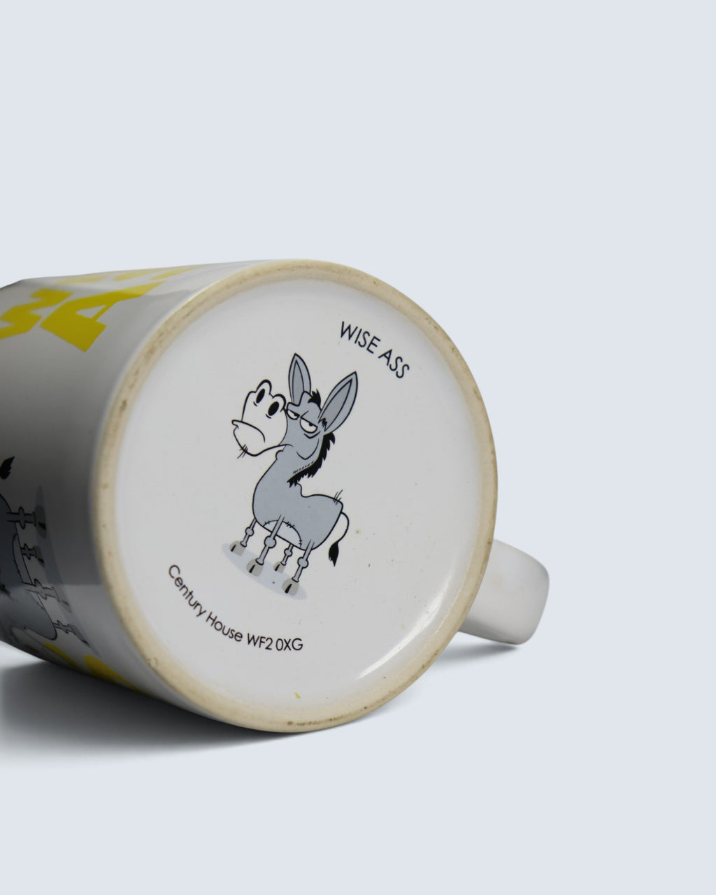 Century House "Wise Ass" Donkey Novelty Ceramic Coffee Mug Humor Drinkware