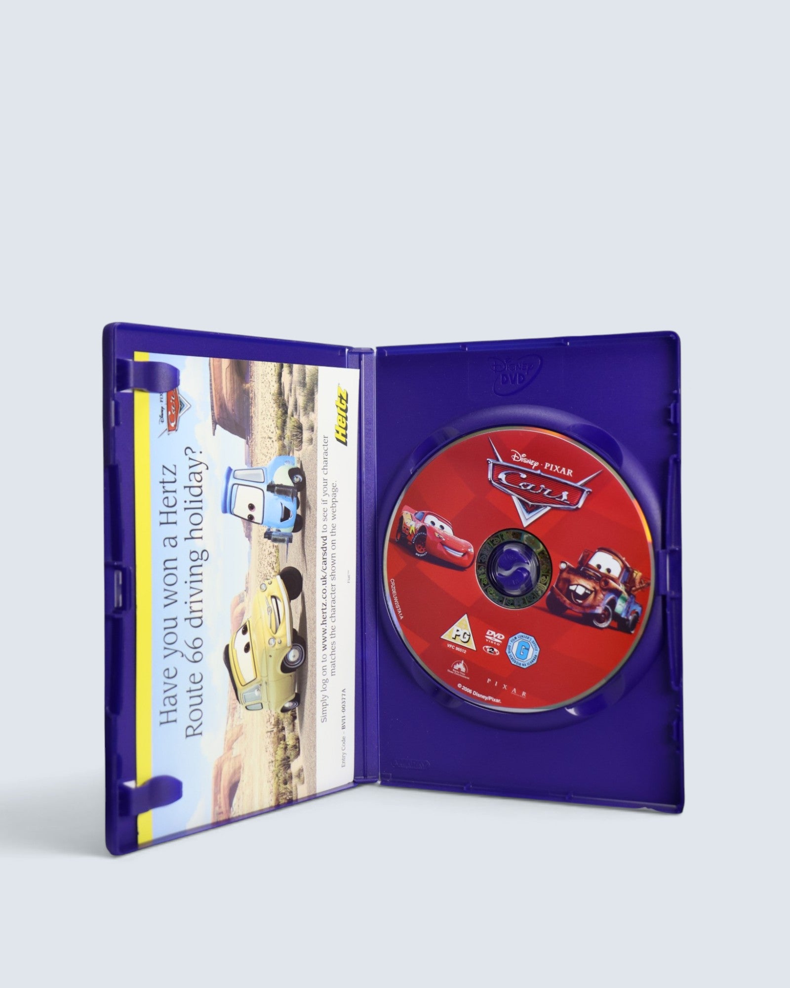 Disney: Cars (DVD, 2006) Starring Lightning McQueen & Mater