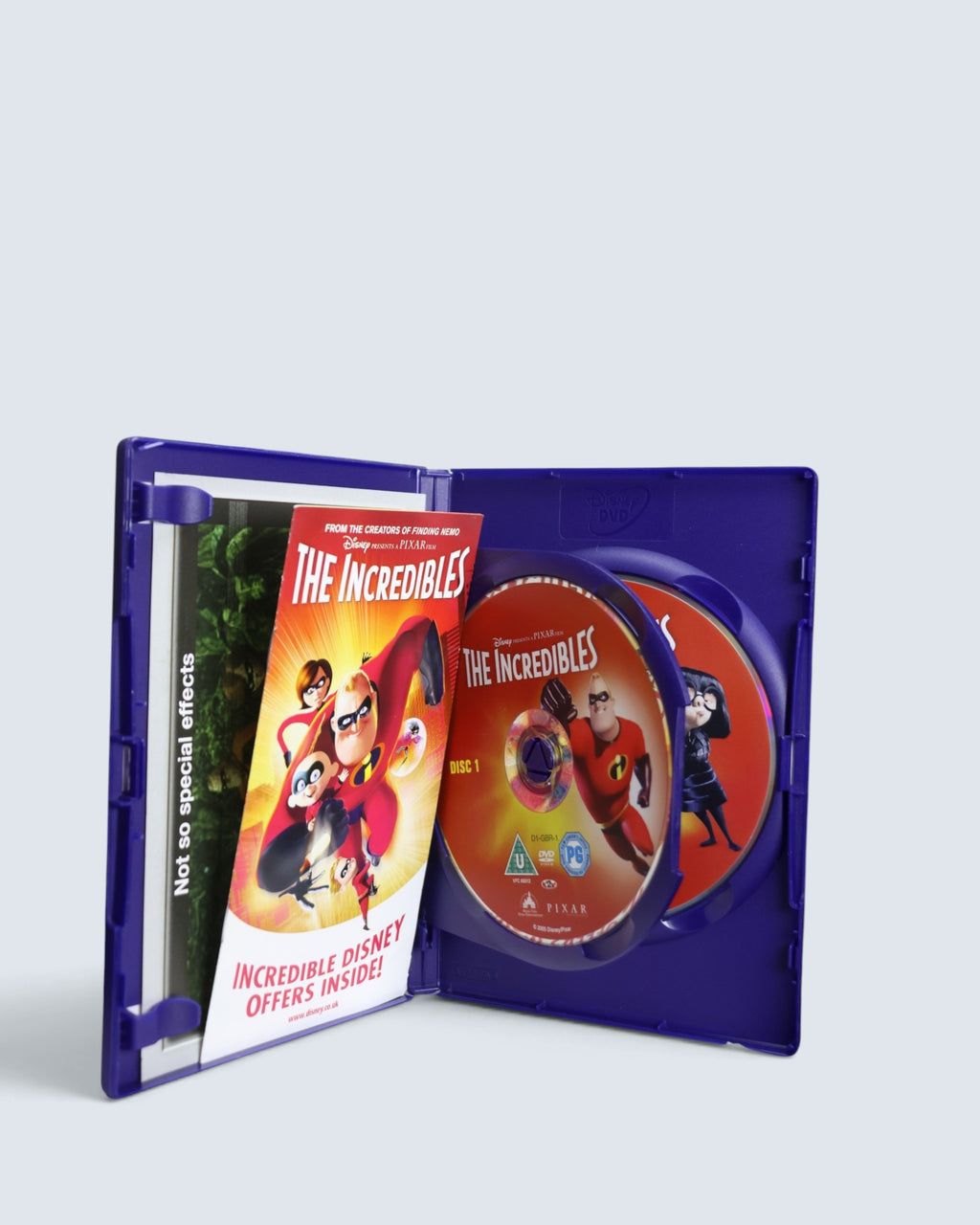 Disney: The Incredibles (DVD, 2004, 2-Disc Collector's Edition) Pixar Animated Film