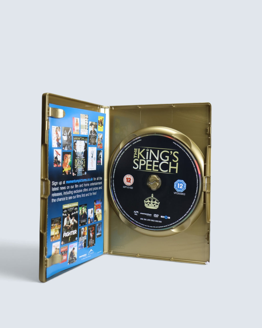The King's Speech (DVD, 2010) Collector's Edition Slipcase, 4 Oscar Winner Starring Colin Firth