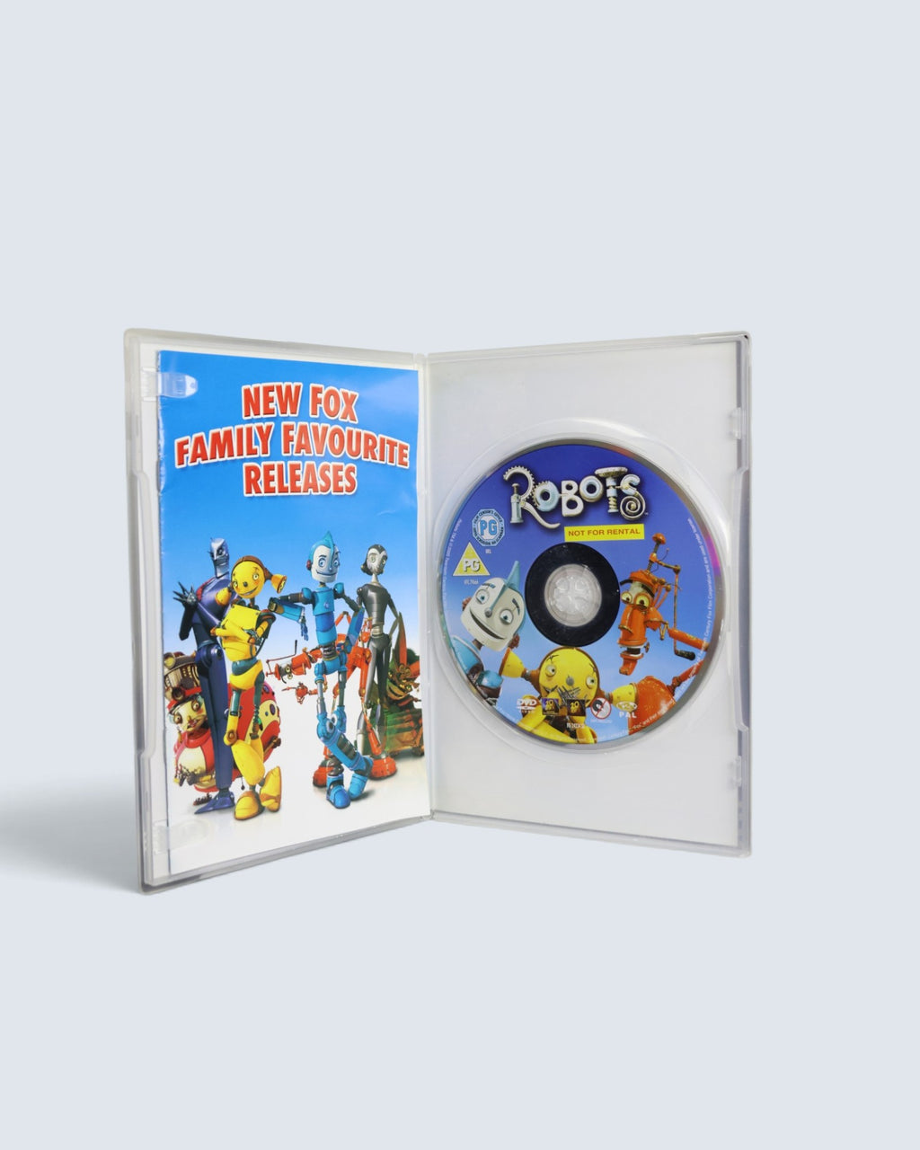 Robots (DVD, 2005) Twentieth Century Fox / Blue Sky Studios Animated Film with Booklet