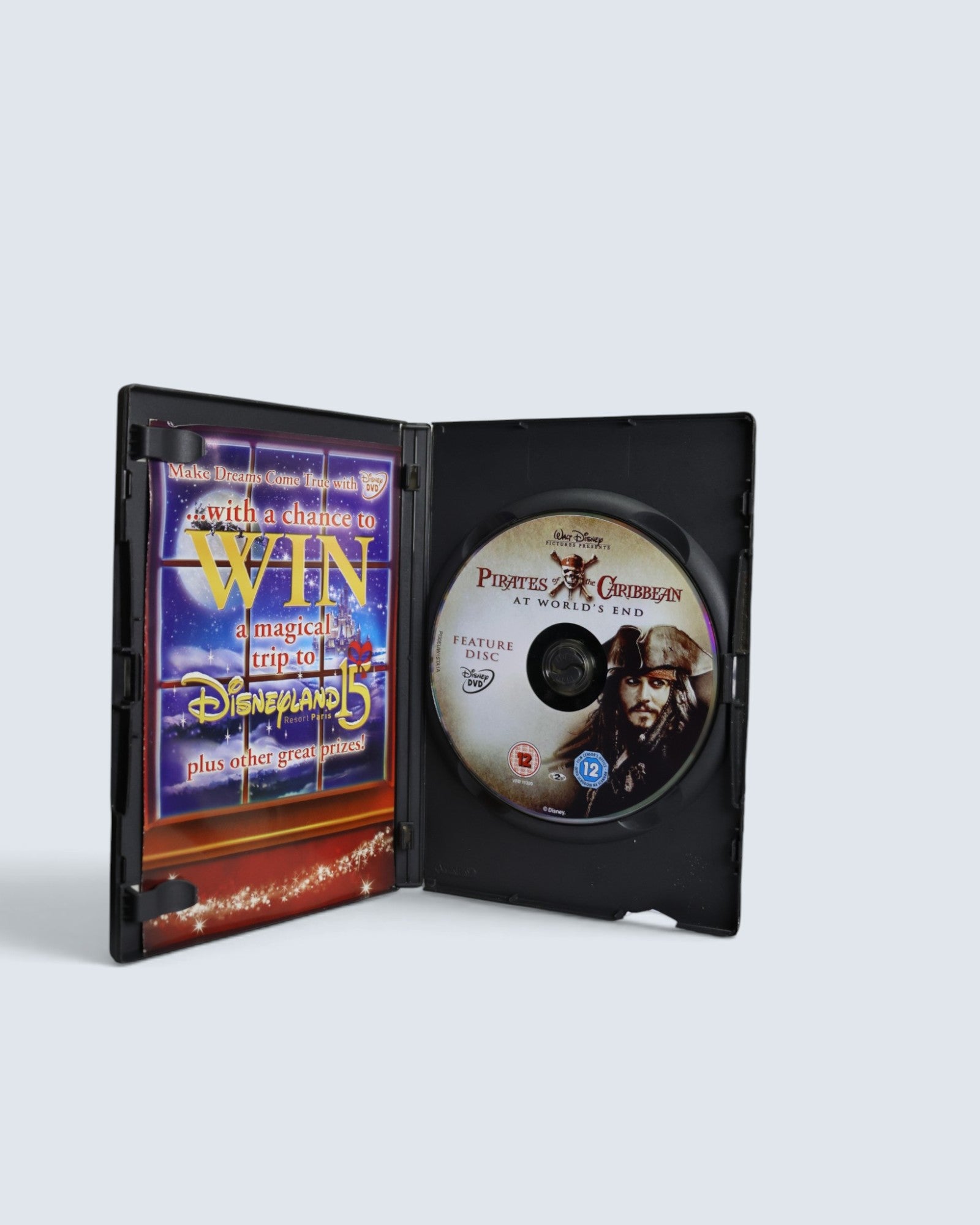 Disney: Pirates of the Caribbean 2-Movie Collection DVD Lot: The Curse of the Black Pearl & At World's End