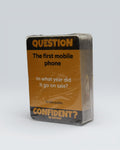 CONFIDENT? – UK Edition Trivia Card Game