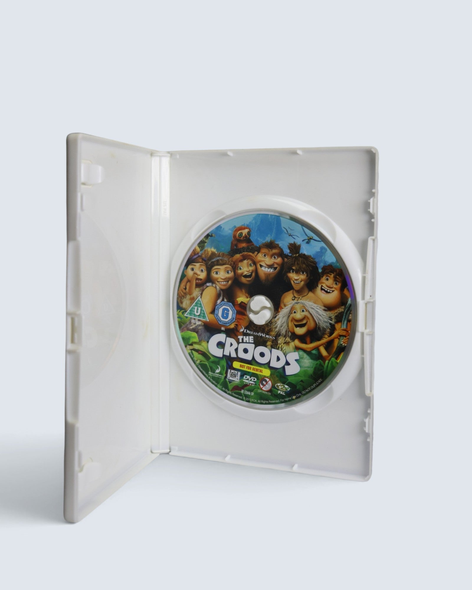 The Croods (DVD, 2013) DreamWorks Animated Comedy Adventure