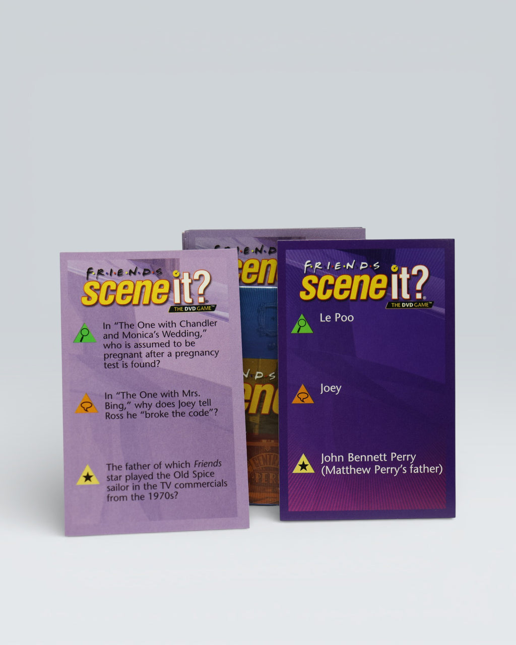 Friends Deluxe Edition Scene It  - Trivia CARDS