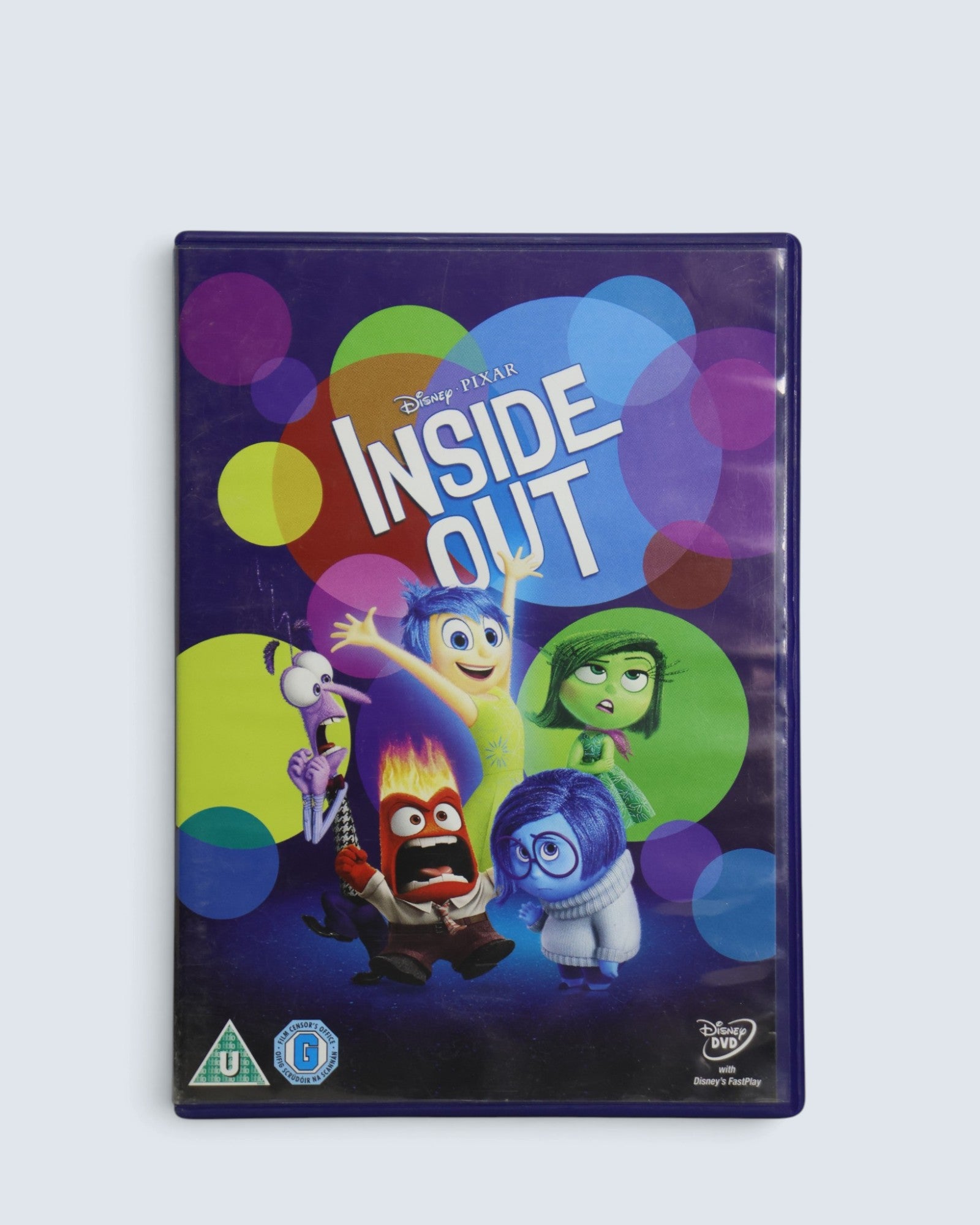 Disney: Inside Out (DVD, 2015)  Animated Movie with Bonus Short "Riley's First Date?" & "Lava"