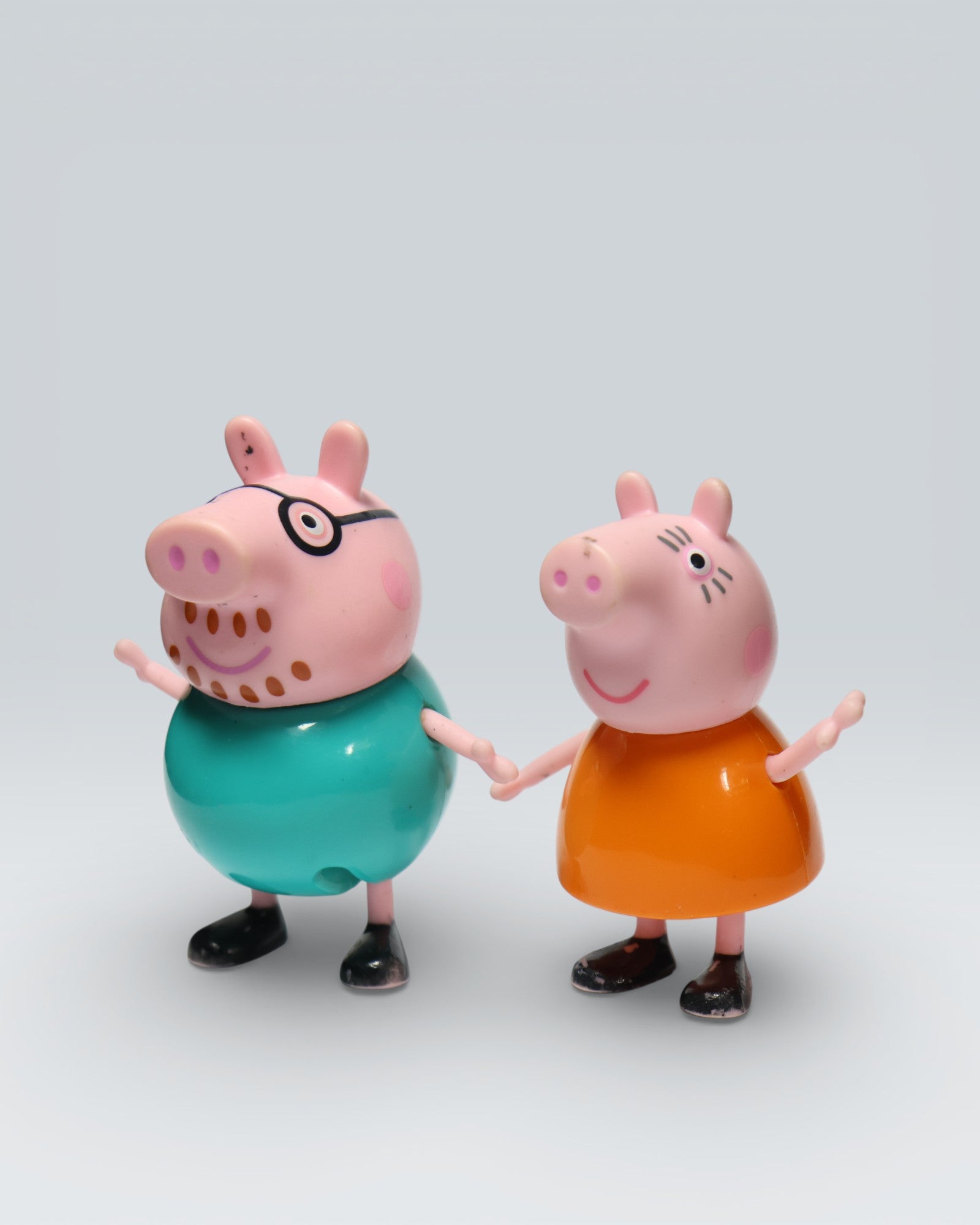 Daddy Pig & Mummy Pig (Set of 2) - Peppa Pig Toy Figures