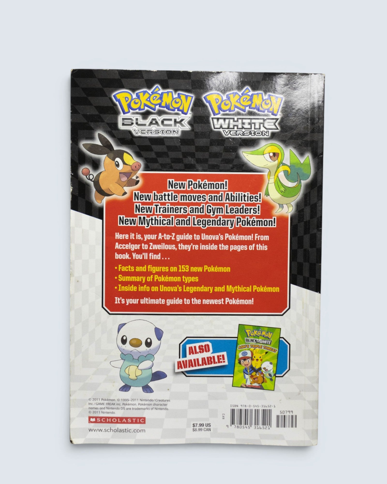 Pokémon Black Version and White Version Handbook (Scholastic Guide)